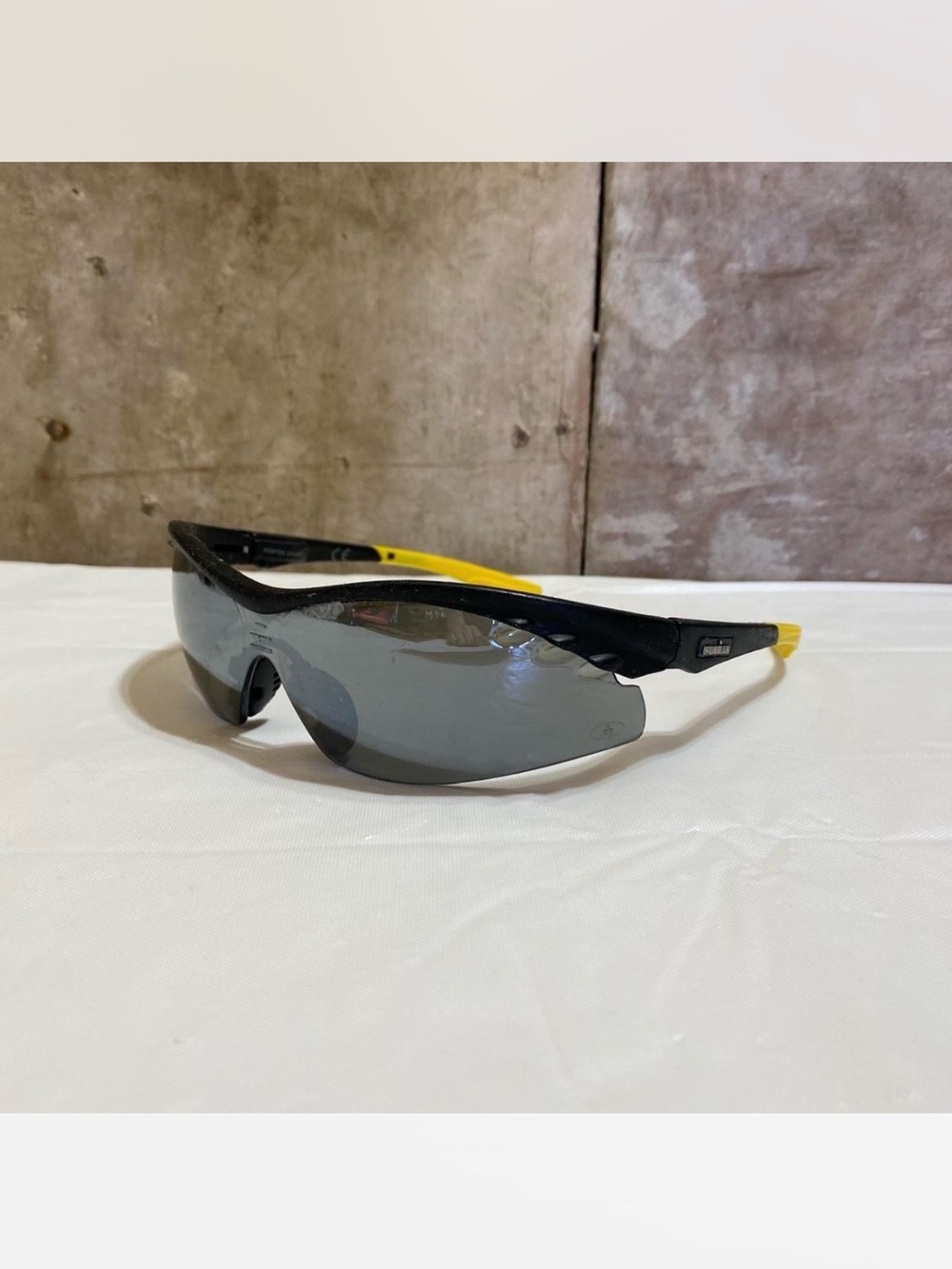 Iron Man Black and Yellow Sport Sunglasses with Black  Lens